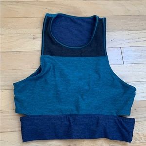 Outdoor Voices slashback bra size small